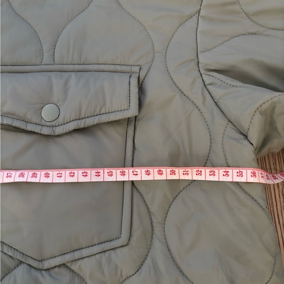 RACHEL Rachel Roy Green Utility Jacket with Quilted Design - Picture 4 of 6